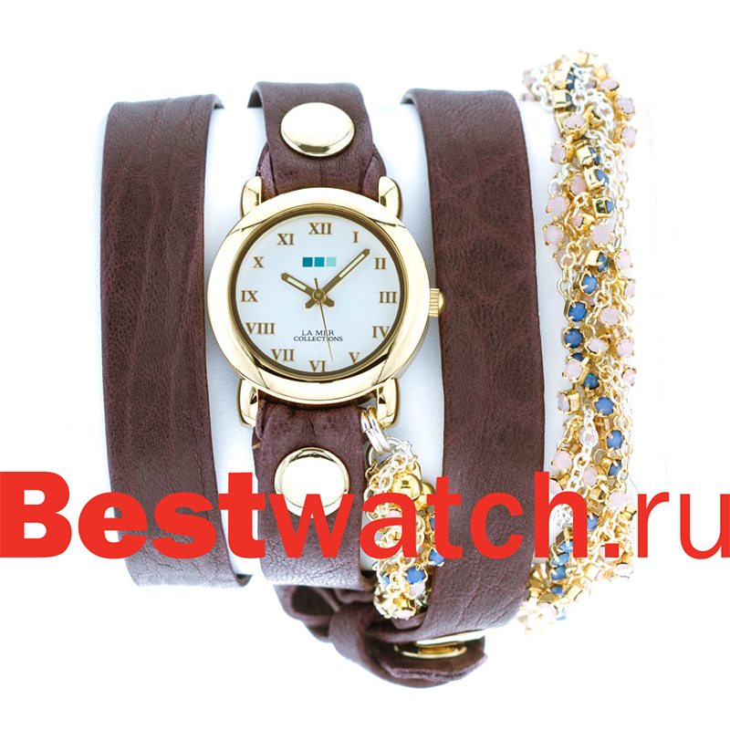 Часы La Mer С цепочками и подвесками LMMULTI6000-B